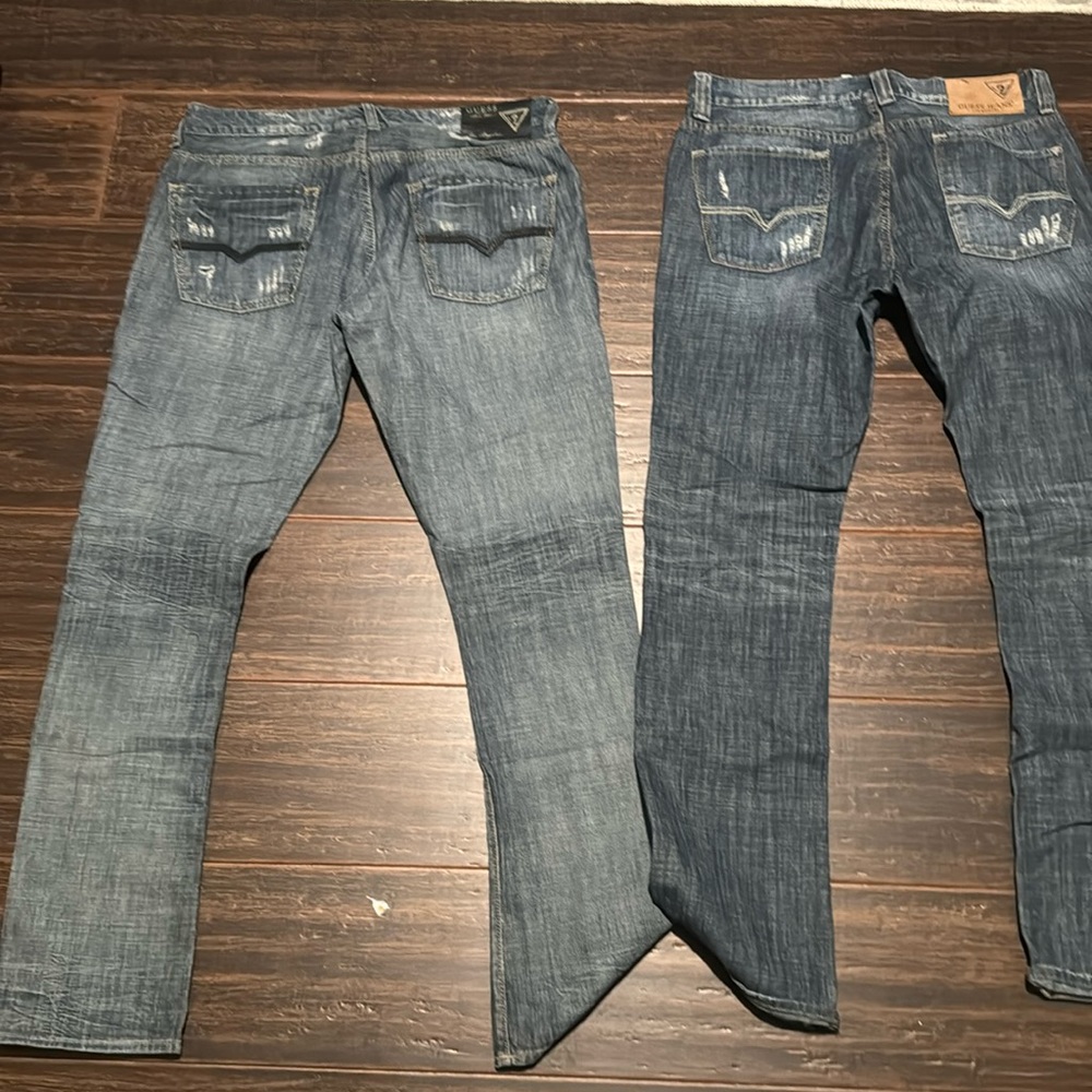 Guess jeans both for $35